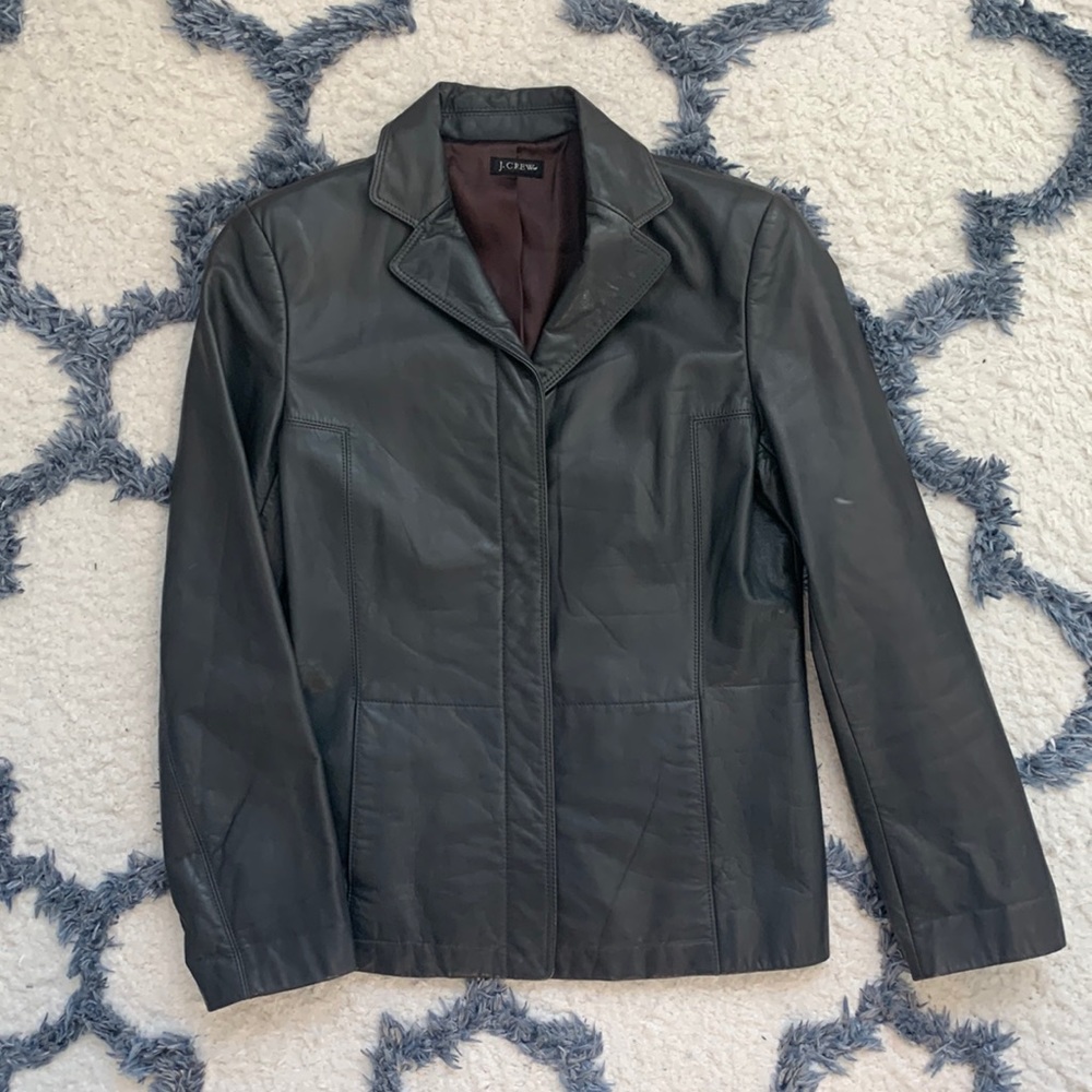 J.Crew Leather Jacket